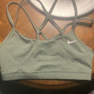 Nike Women's Sage Green Sports Bra
